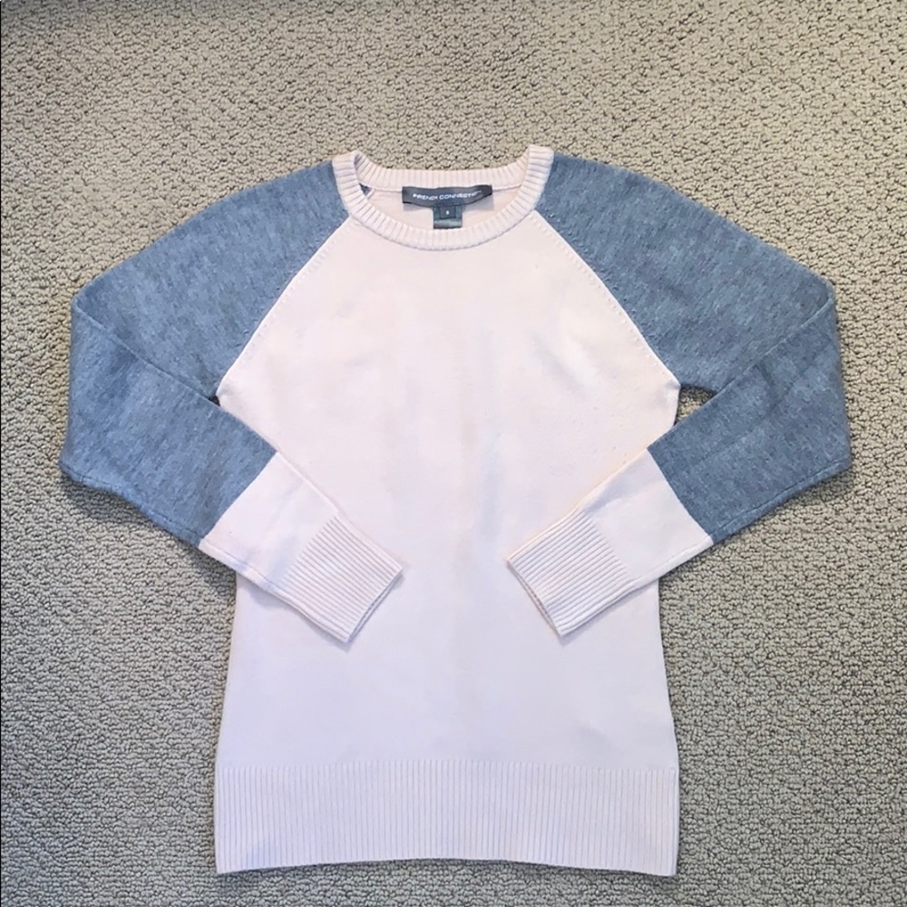 French Connection Color Block Sweater